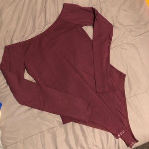 Aeropostale Off The Shoulder Bodysuit